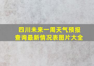 四川未来一周天气预报查询最新情况表图片大全