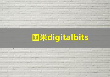 国米digitalbits