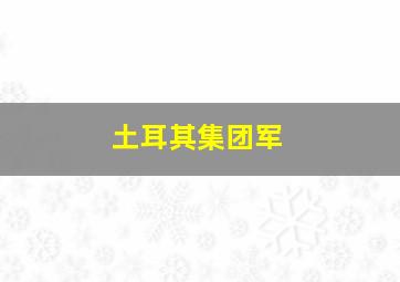 土耳其集团军