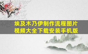 埃及木乃伊制作流程图片视频大全下载安装手机版