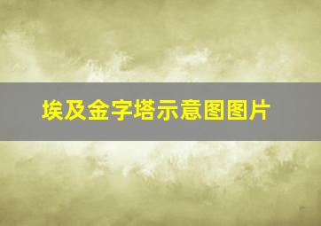 埃及金字塔示意图图片