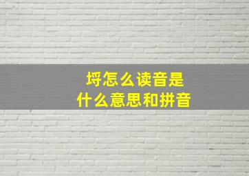 埒怎么读音是什么意思和拼音