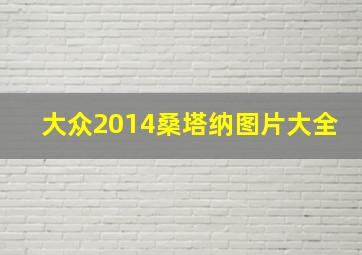 大众2014桑塔纳图片大全