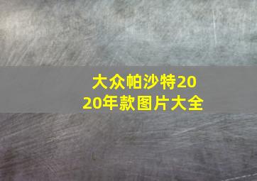 大众帕沙特2020年款图片大全