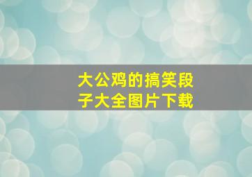 大公鸡的搞笑段子大全图片下载