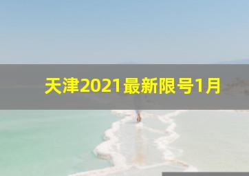 天津2021最新限号1月