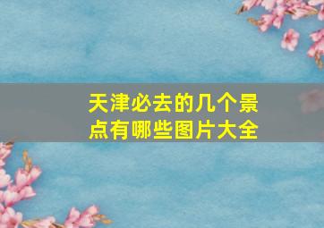 天津必去的几个景点有哪些图片大全