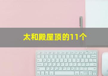 太和殿屋顶的11个