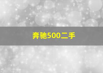 奔驰500二手