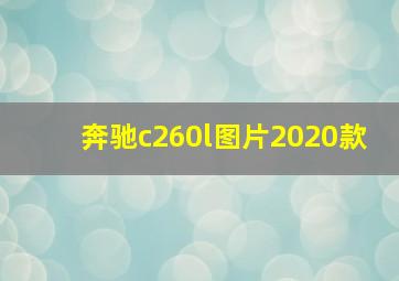 奔驰c260l图片2020款