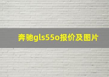 奔驰gls55o报价及图片