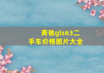 奔驰gls63二手车价格图片大全