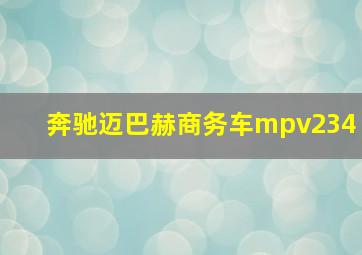 奔驰迈巴赫商务车mpv234