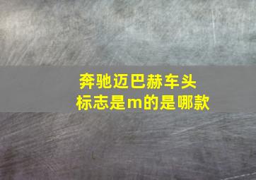 奔驰迈巴赫车头标志是m的是哪款