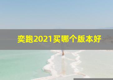 奕跑2021买哪个版本好