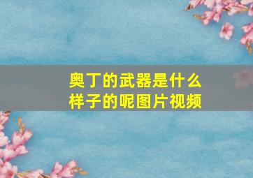 奥丁的武器是什么样子的呢图片视频