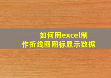 如何用excel制作折线图图标显示数据