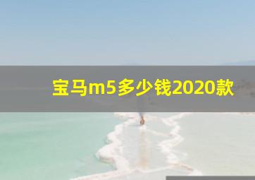 宝马m5多少钱2020款