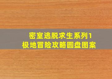 密室逃脱求生系列1极地冒险攻略圆盘图案