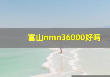 富山nmn36000好吗