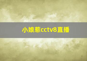 小娘惹cctv8直播