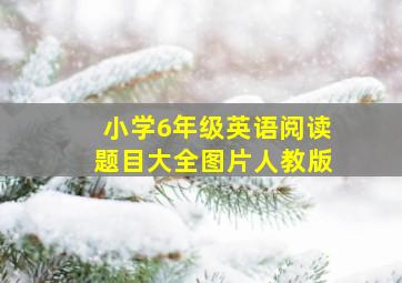 小学6年级英语阅读题目大全图片人教版