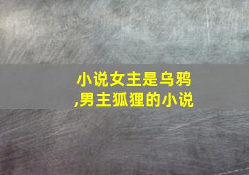 小说女主是乌鸦,男主狐狸的小说