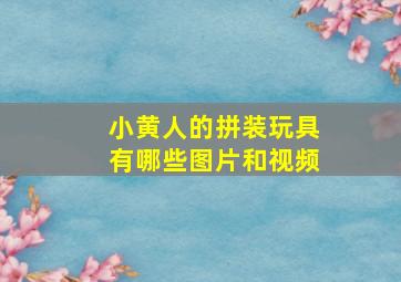 小黄人的拼装玩具有哪些图片和视频