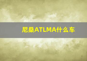 尼桑ATLMA什么车