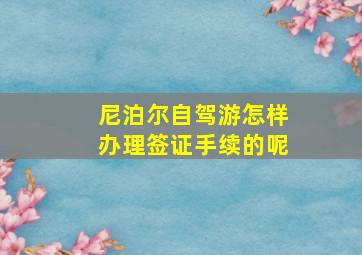 尼泊尔自驾游怎样办理签证手续的呢