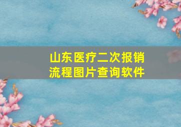 山东医疗二次报销流程图片查询软件