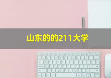 山东的的211大学