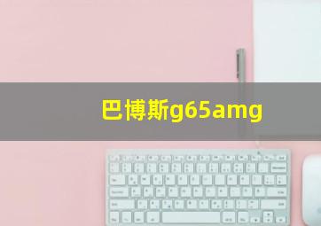 巴博斯g65amg