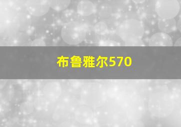 布鲁雅尔570