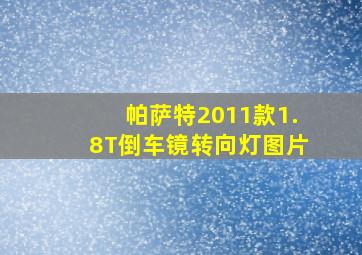 帕萨特2011款1.8T倒车镜转向灯图片