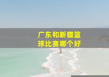 广东和新疆篮球比赛哪个好