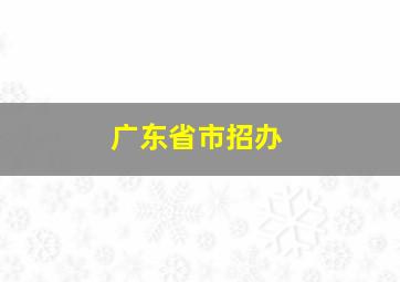 广东省市招办