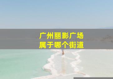 广州丽影广场属于哪个街道