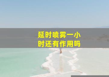 延时喷雾一小时还有作用吗