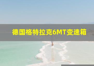 德国格特拉克6MT变速箱