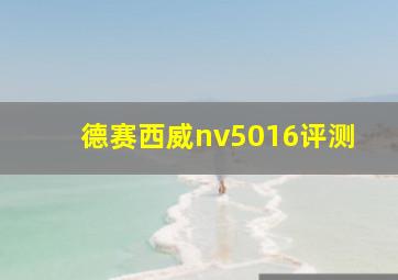 德赛西威nv5016评测