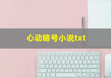 心动暗号小说txt