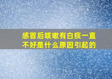 感冒后咳嗽有白痰一直不好是什么原因引起的