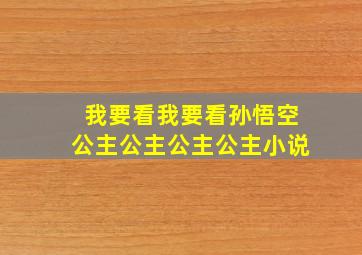 我要看我要看孙悟空公主公主公主公主小说