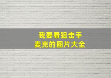 我要看狙击手麦克的图片大全