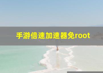 手游倍速加速器免root