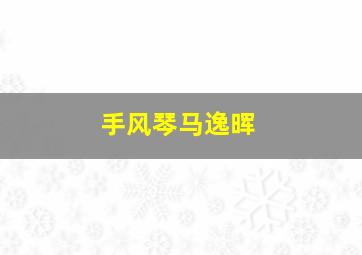 手风琴马逸晖