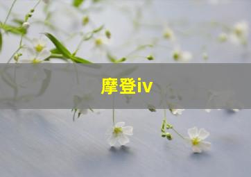 摩登iv