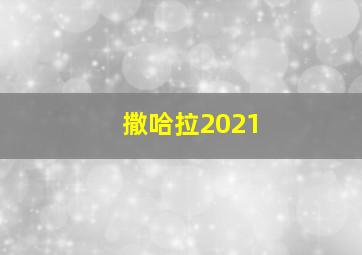 撒哈拉2021