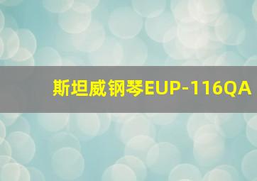 斯坦威钢琴EUP-116QA